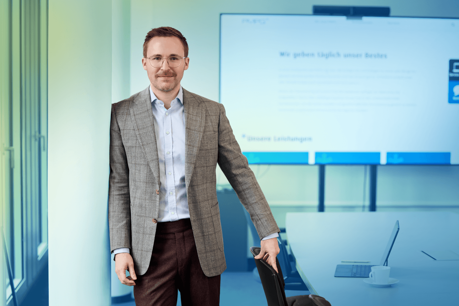 Wirtschaftsprüfer Marc Oebel im Gespräch