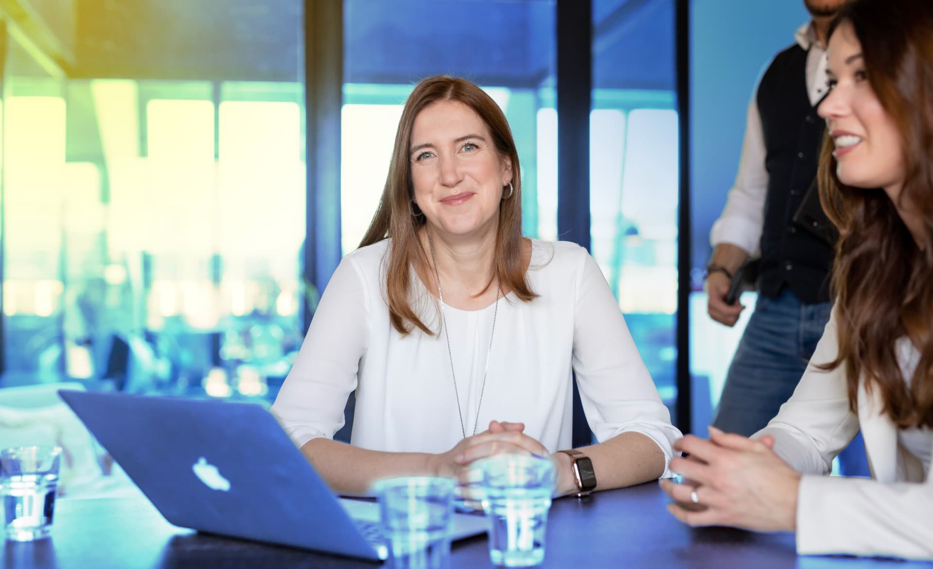 Steuerberaterin Daniela Schmanke im Beratungsgespräch