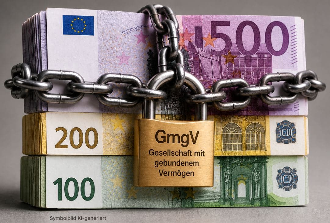 Symbolbild Gesellschaft mit gebundenem Vermögen (KI-generiert)